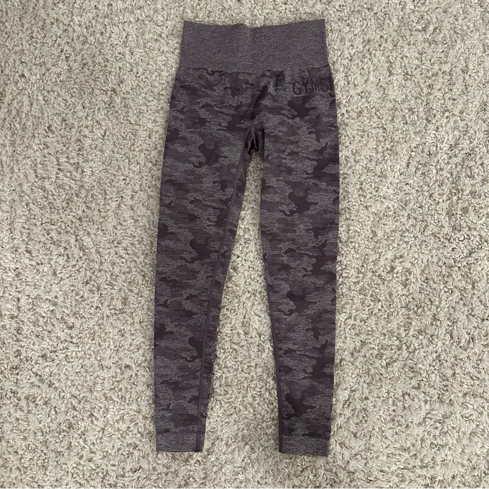 Gymshark camo leggings small